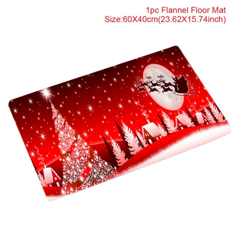 Santa Claus Christmas Door Mat
