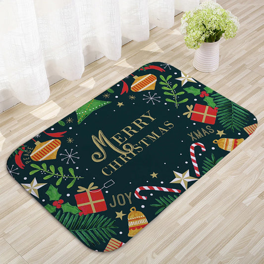 Santa Claus Christmas Door Mat