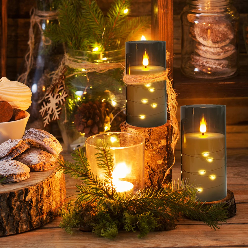 LED Flameless Candle Timer
