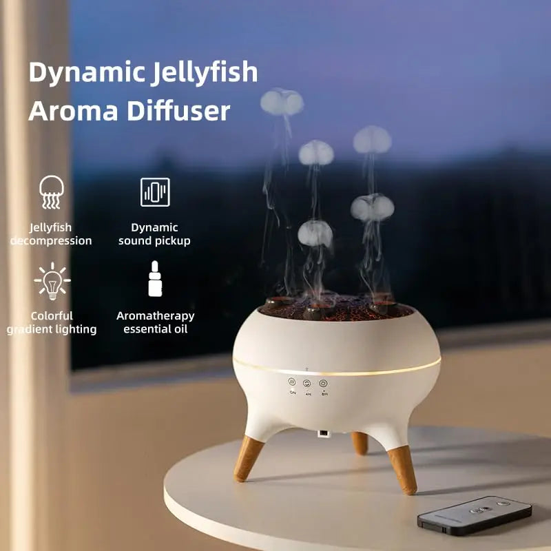 ColorWave Jellyfish Diffuser Humidifier