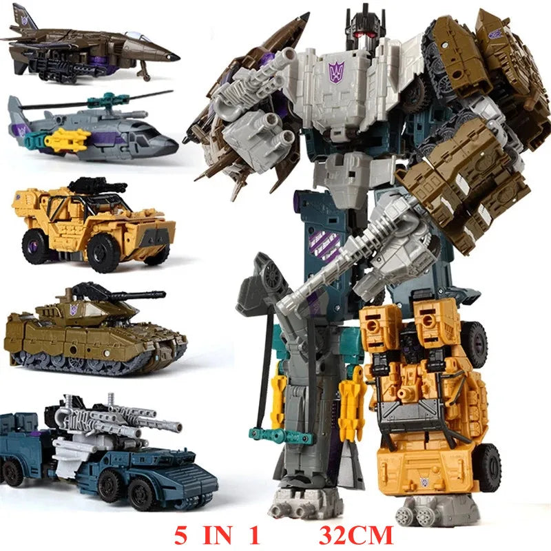 5-in-1 Oversized Transforming Dinosaur