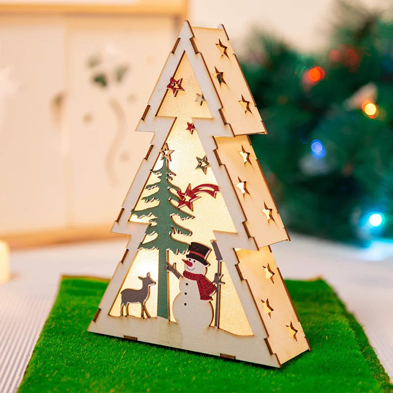 Handmade Wooden Christmas Ornaments