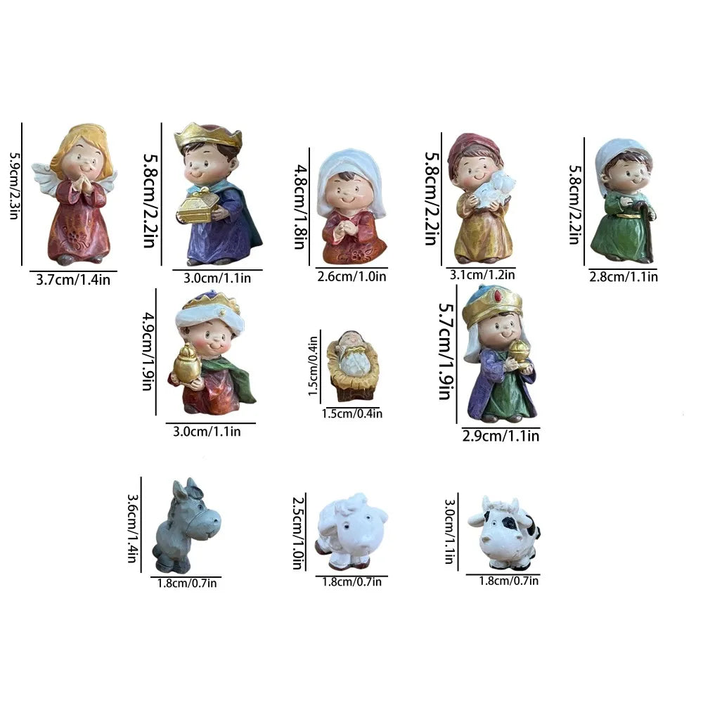 Nativity Scene Table Decor