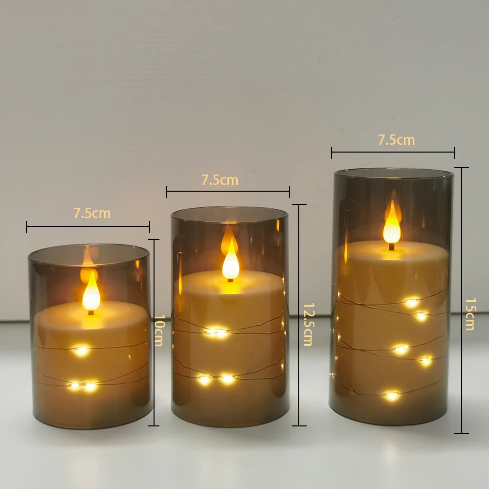 LED Flameless Candle Timer