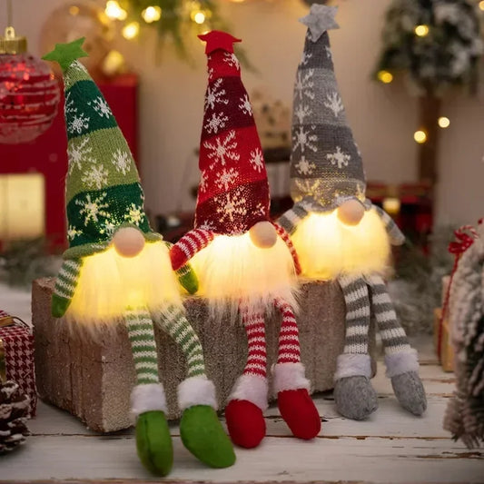 LED Christmas Gnome Ornament
