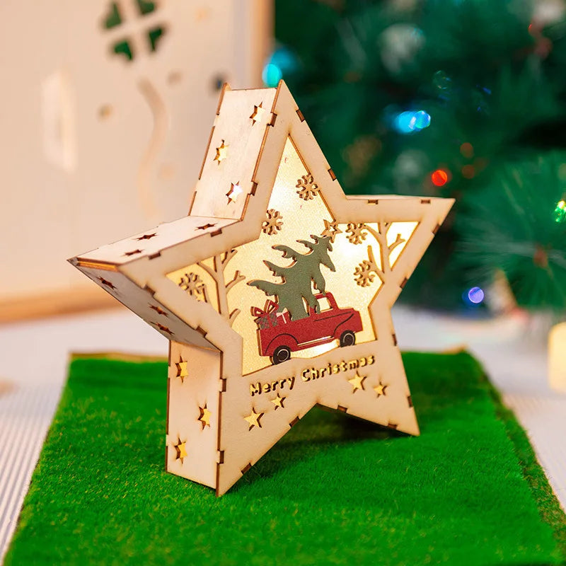 Handmade Wooden Christmas Ornaments
