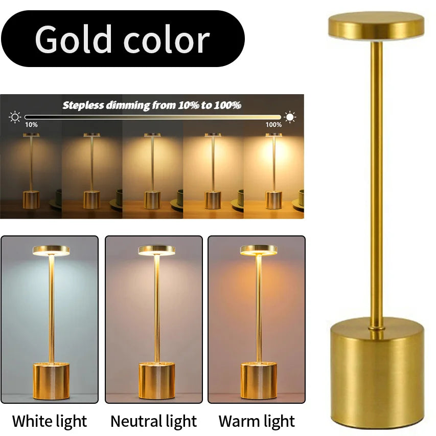 Rechargeable Elegant Desk Lamp
