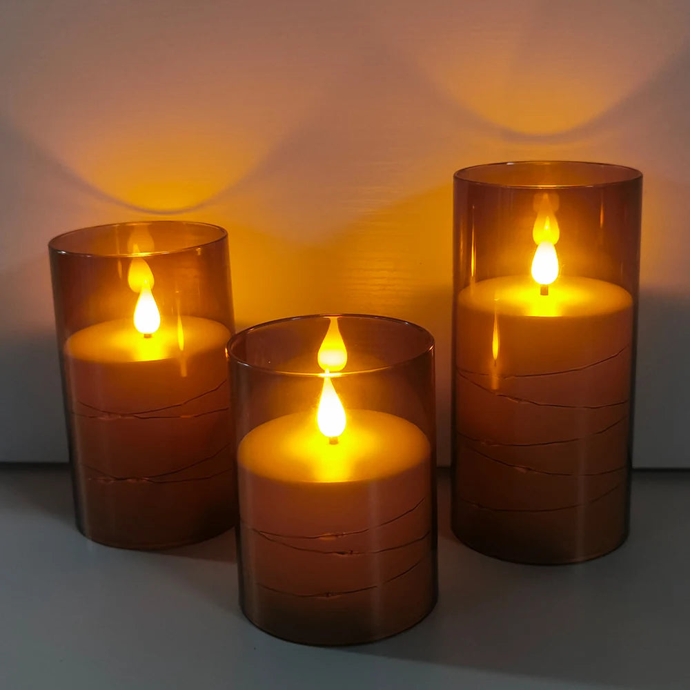 LED Flameless Candle Timer
