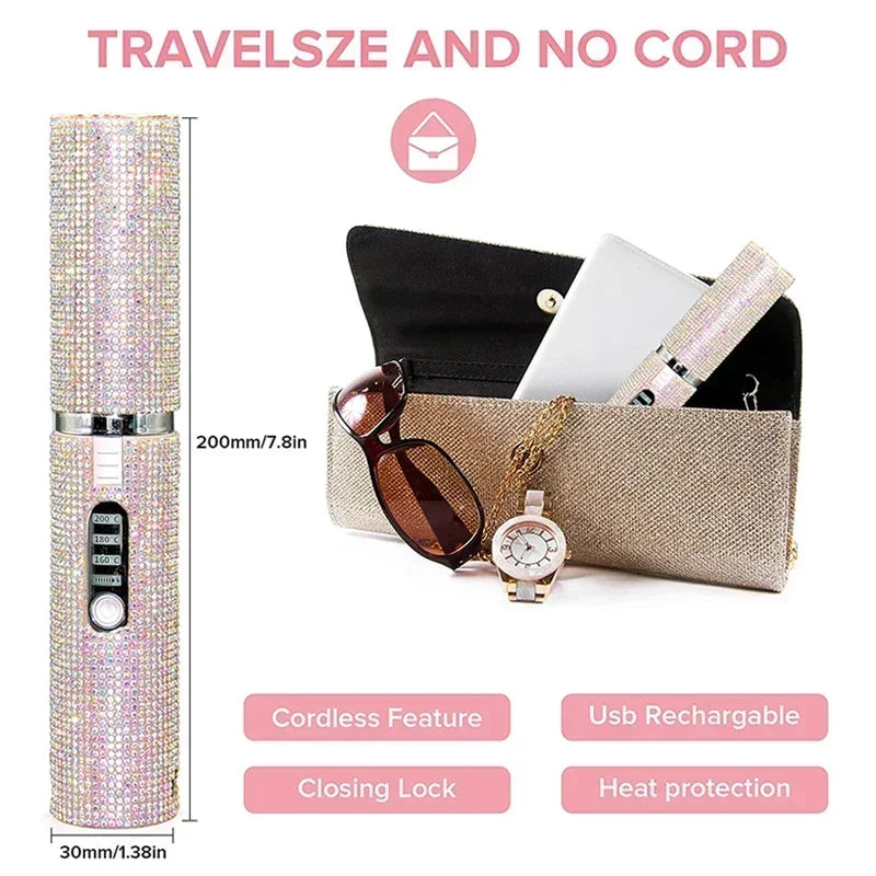 Wireless Travel Hair Styling Brush