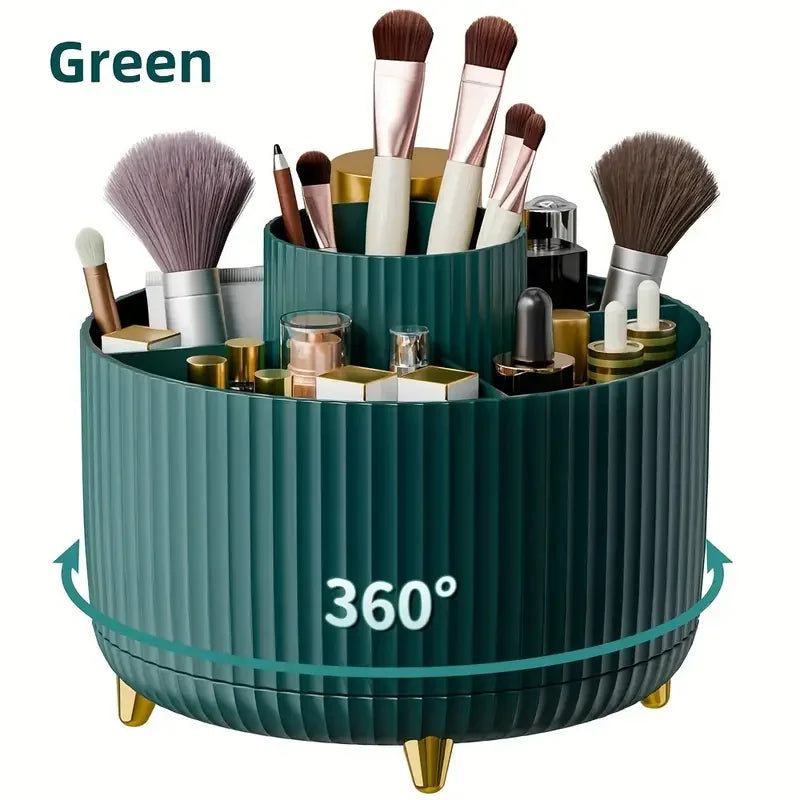 5-Slot Makeup Desk Organizer