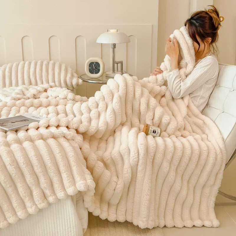 Super Soft Cozy Throw Blanket