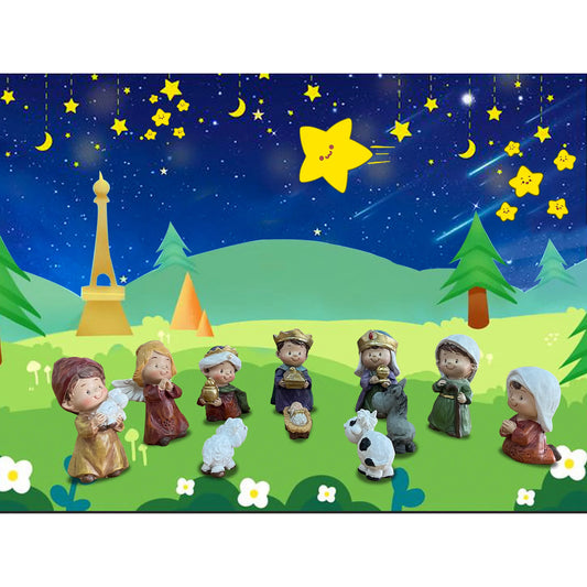 Nativity Scene Table Decor