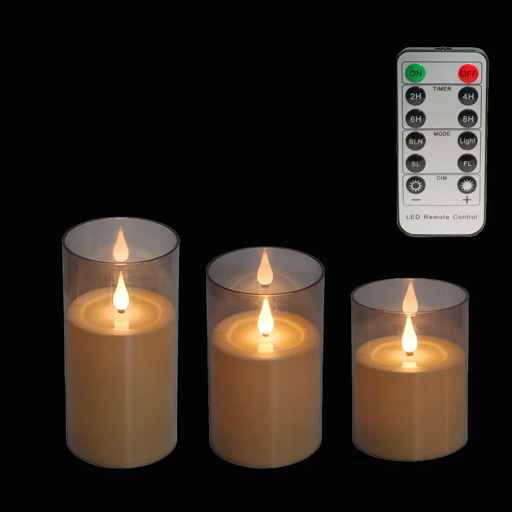 LED Flameless Candle Timer