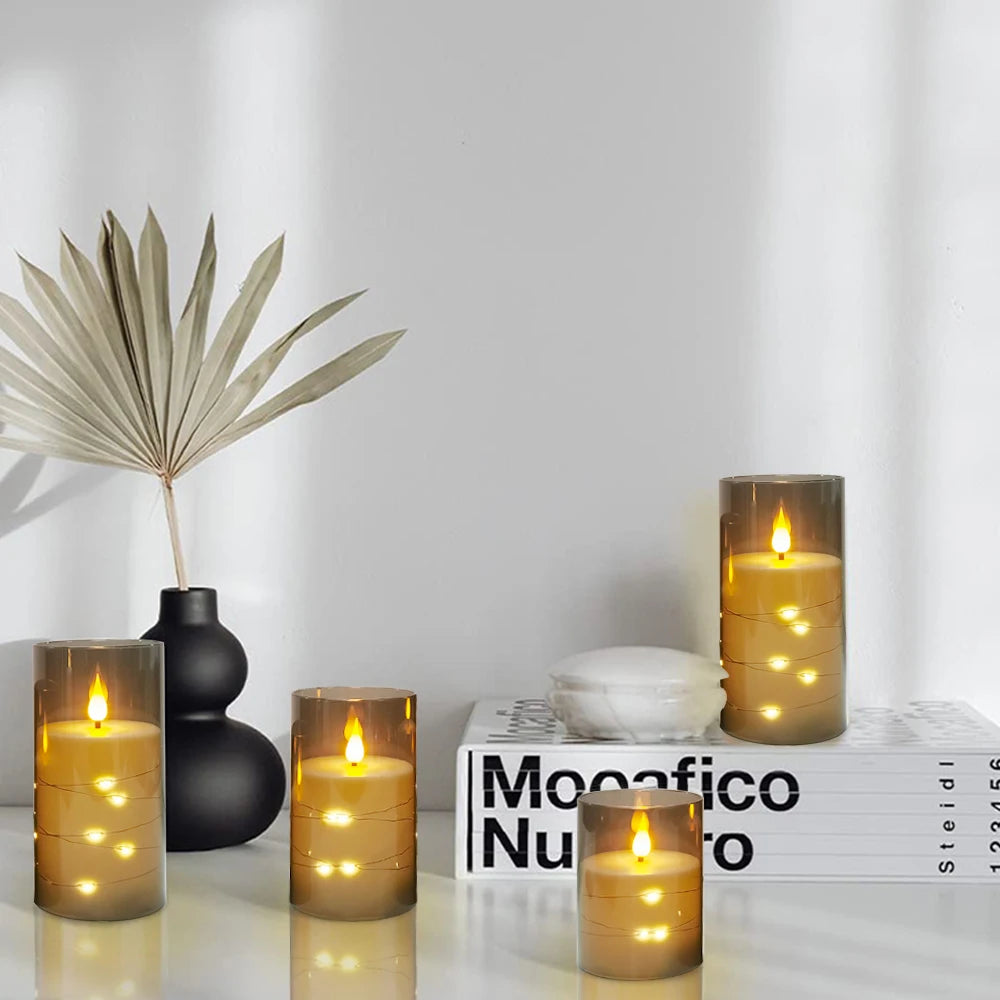 LED Flameless Candle Timer
