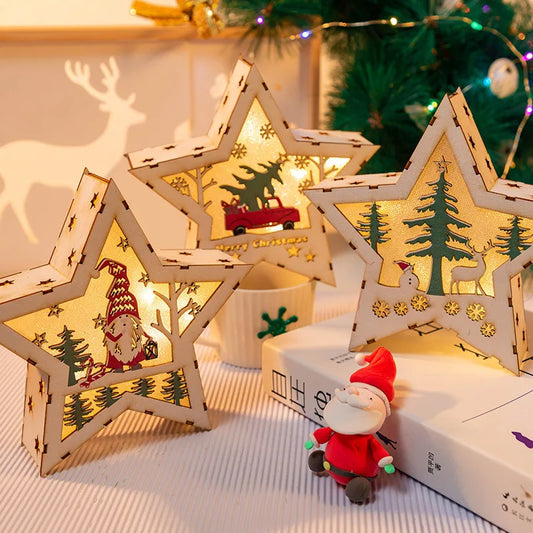 Handmade Wooden Christmas Ornaments