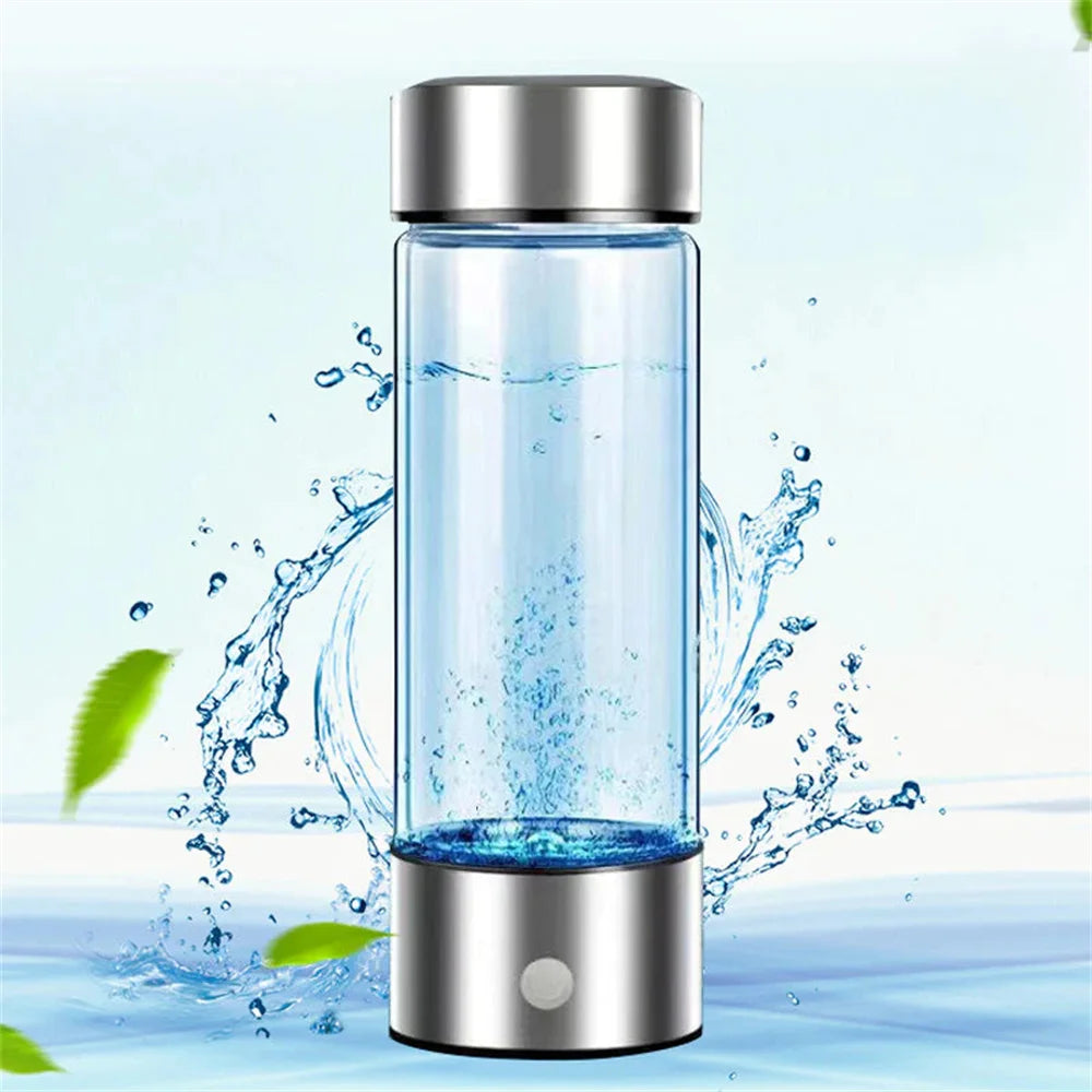 Portable Hydrogen Rich Water Bottle