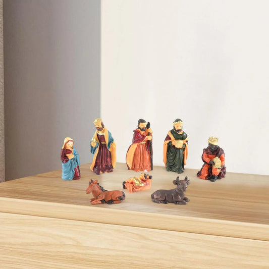 Holiday Scene Decorative Ornaments