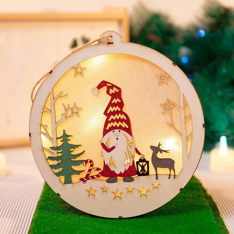Handmade Wooden Christmas Ornaments