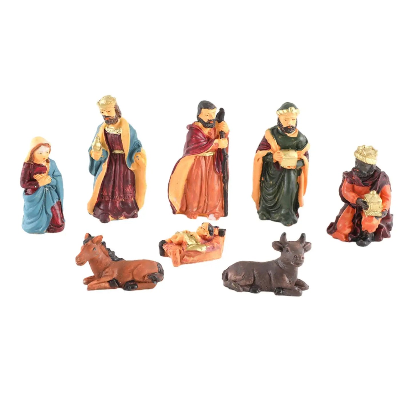 Holiday Scene Decorative Ornaments