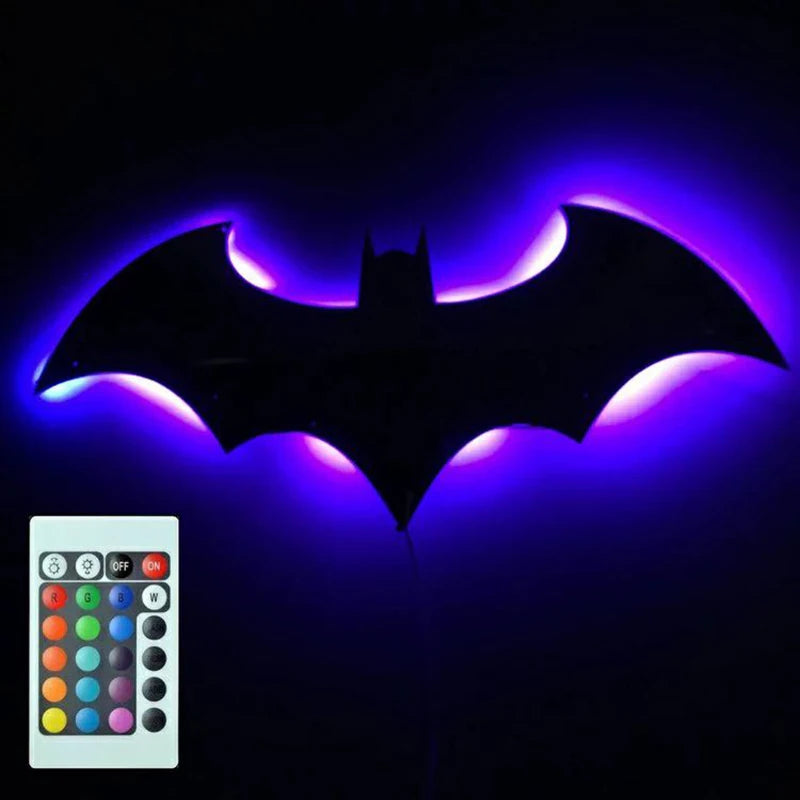 Colorful LED Bat Wing Light