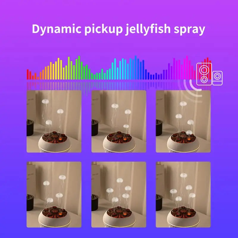 ColorWave Jellyfish Diffuser Humidifier