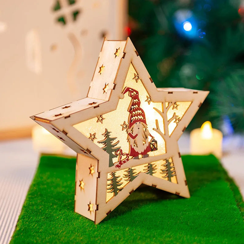 Handmade Wooden Christmas Ornaments