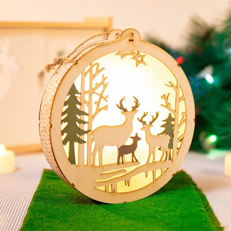 Handmade Wooden Christmas Ornaments