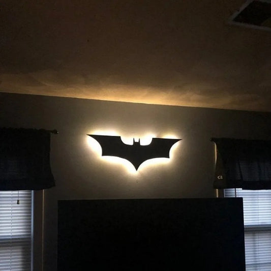Colorful LED Bat Wing Light