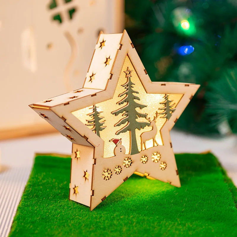 Handmade Wooden Christmas Ornaments