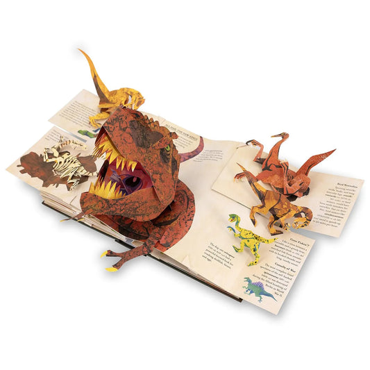 3D Dinosaur Pop-Up Book