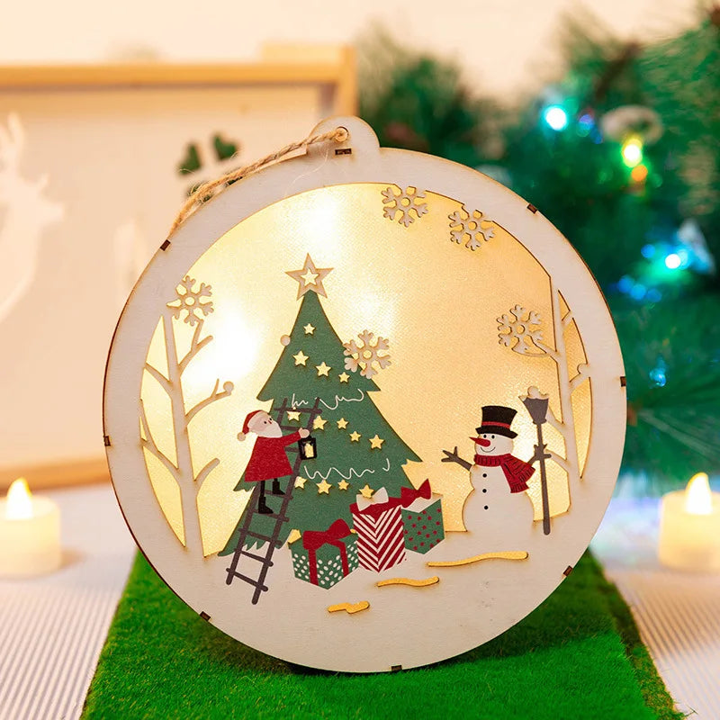 Handmade Wooden Christmas Ornaments