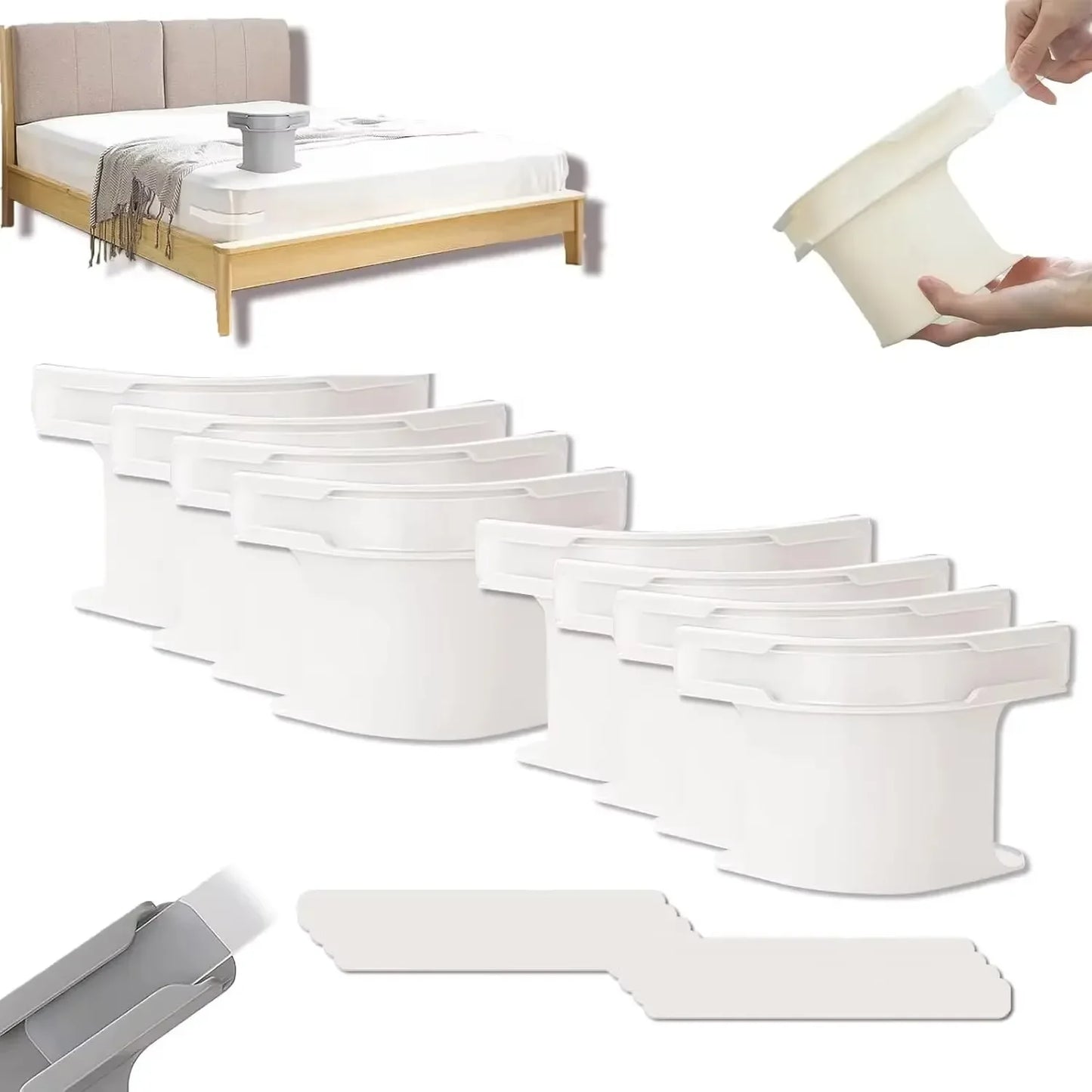 Bedsheet Corner Tightener Clips
