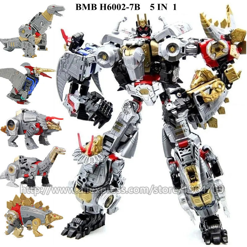 5-in-1 Oversized Transforming Dinosaur
