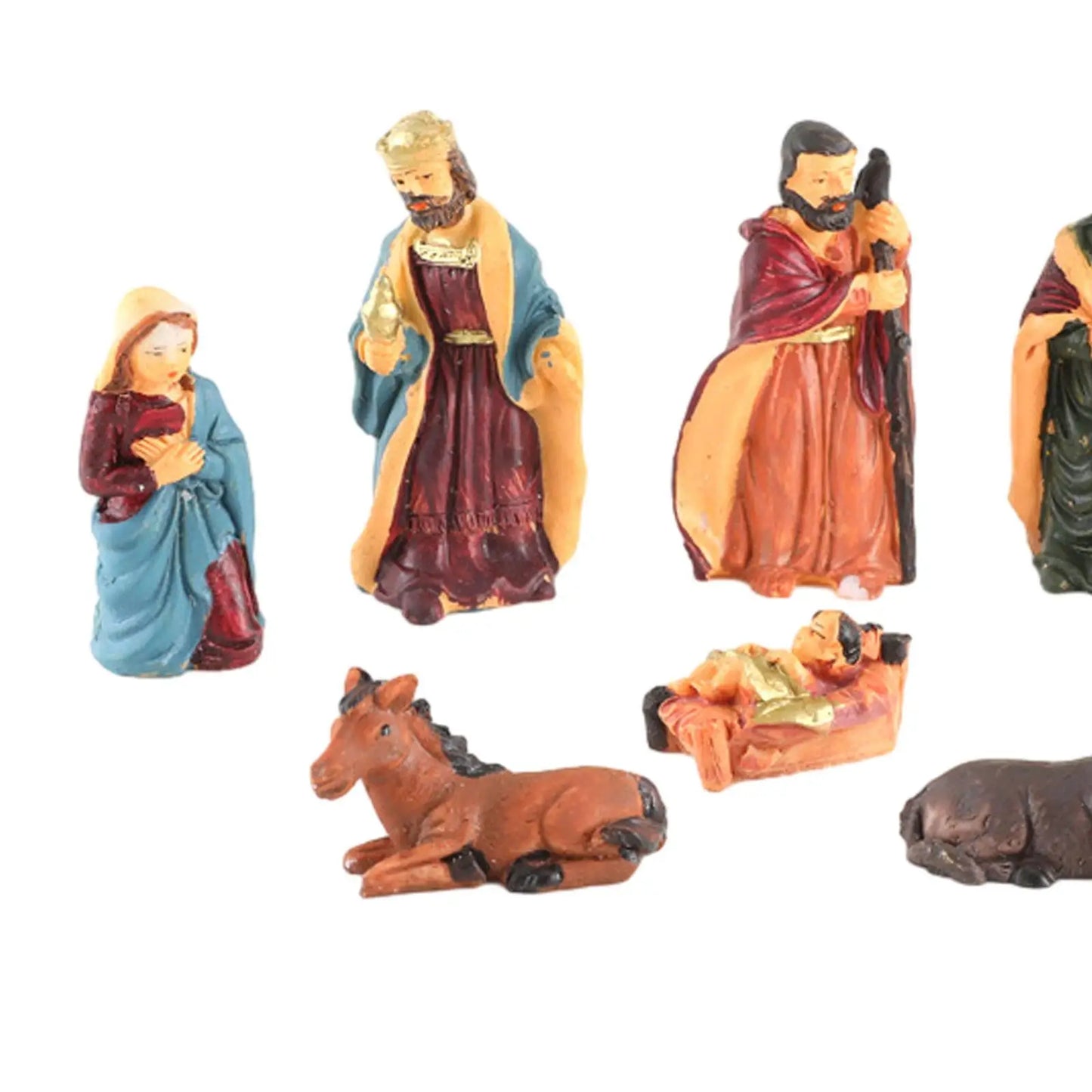 Holiday Scene Decorative Ornaments