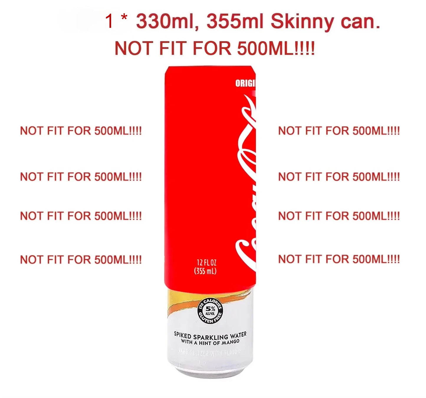 Thermal Travel Beer Can Cover