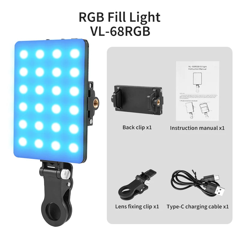 Compact Clip-On Video Light
