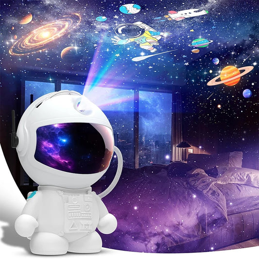 Astronaut Galaxy Night Light Projector