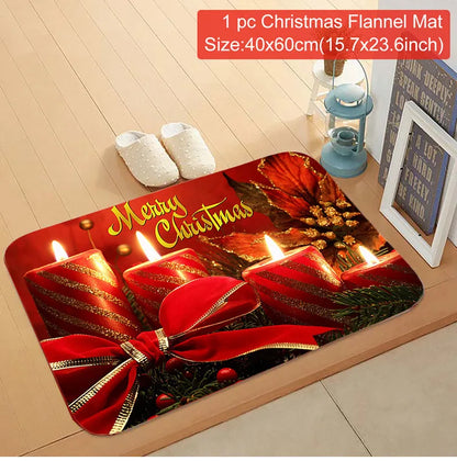 Santa Claus Christmas Door Mat