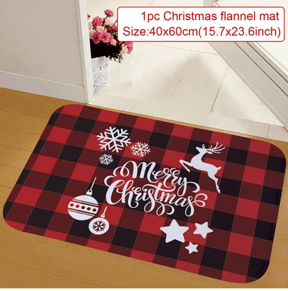 Santa Claus Christmas Door Mat
