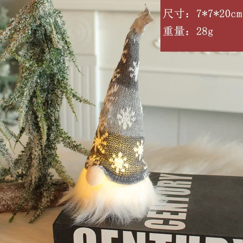 LED Christmas Gnome Ornament