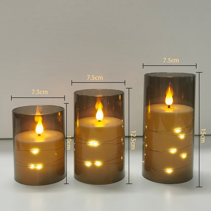 LED Flameless Candle Timer