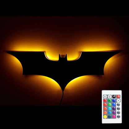 Colorful LED Bat Wing Light