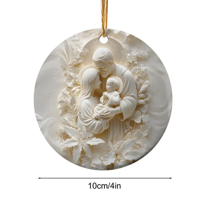 Holy Family Tree Decorations