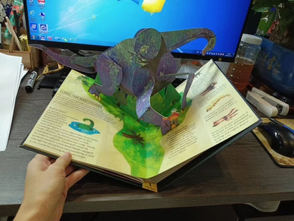 3D Dinosaur Pop-Up Book
