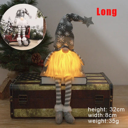 LED Christmas Gnome Ornament
