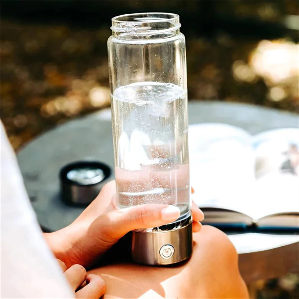 Portable Hydrogen Rich Water Bottle