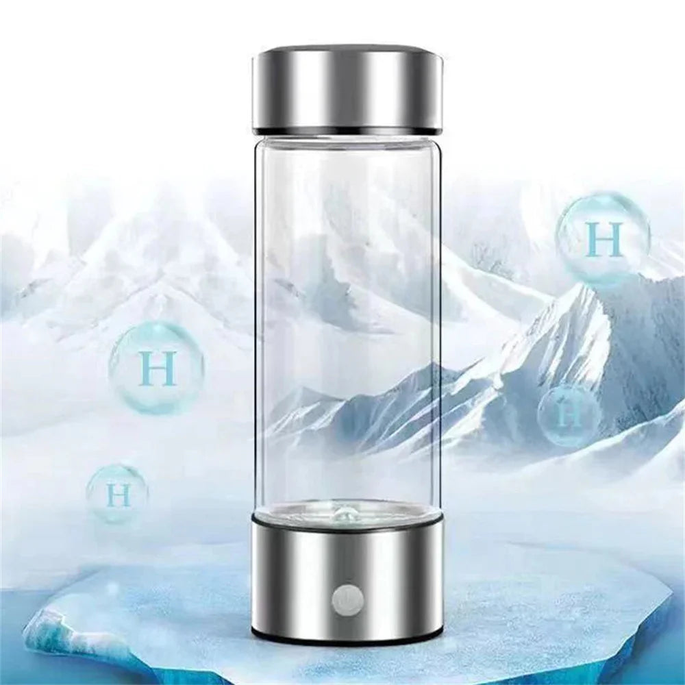 Portable Hydrogen Rich Water Bottle