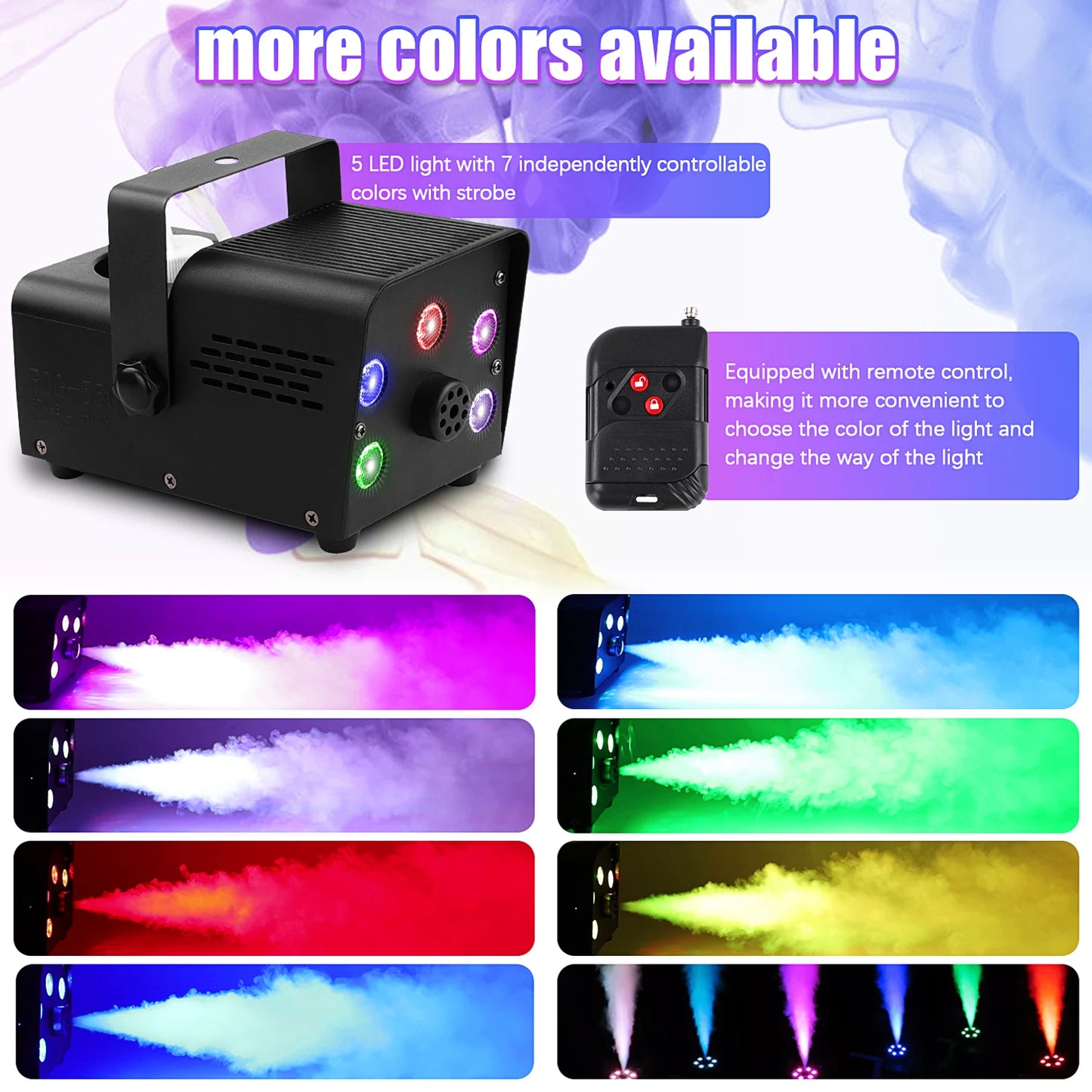 Stage Smoke Machine with Remote