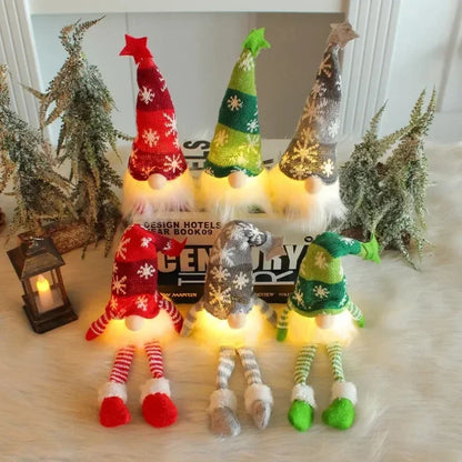 LED Christmas Gnome Ornament