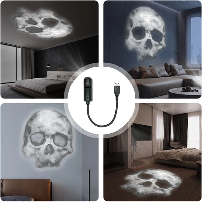 LED Skull Night Light